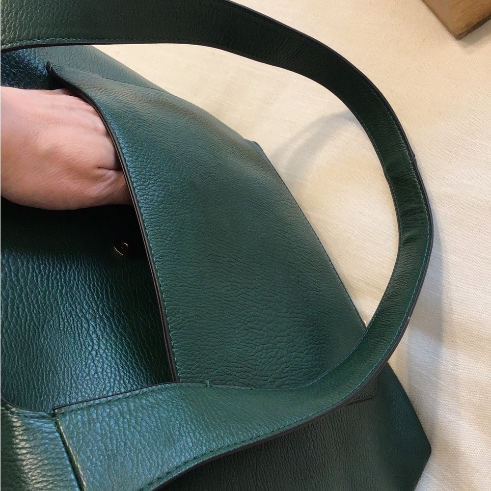 NEW Poppy & Peonies Anniversary Bag - Heritage Green - Picture 4 of 6